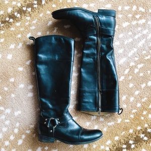 Frye Melissa Harness inside zip tall